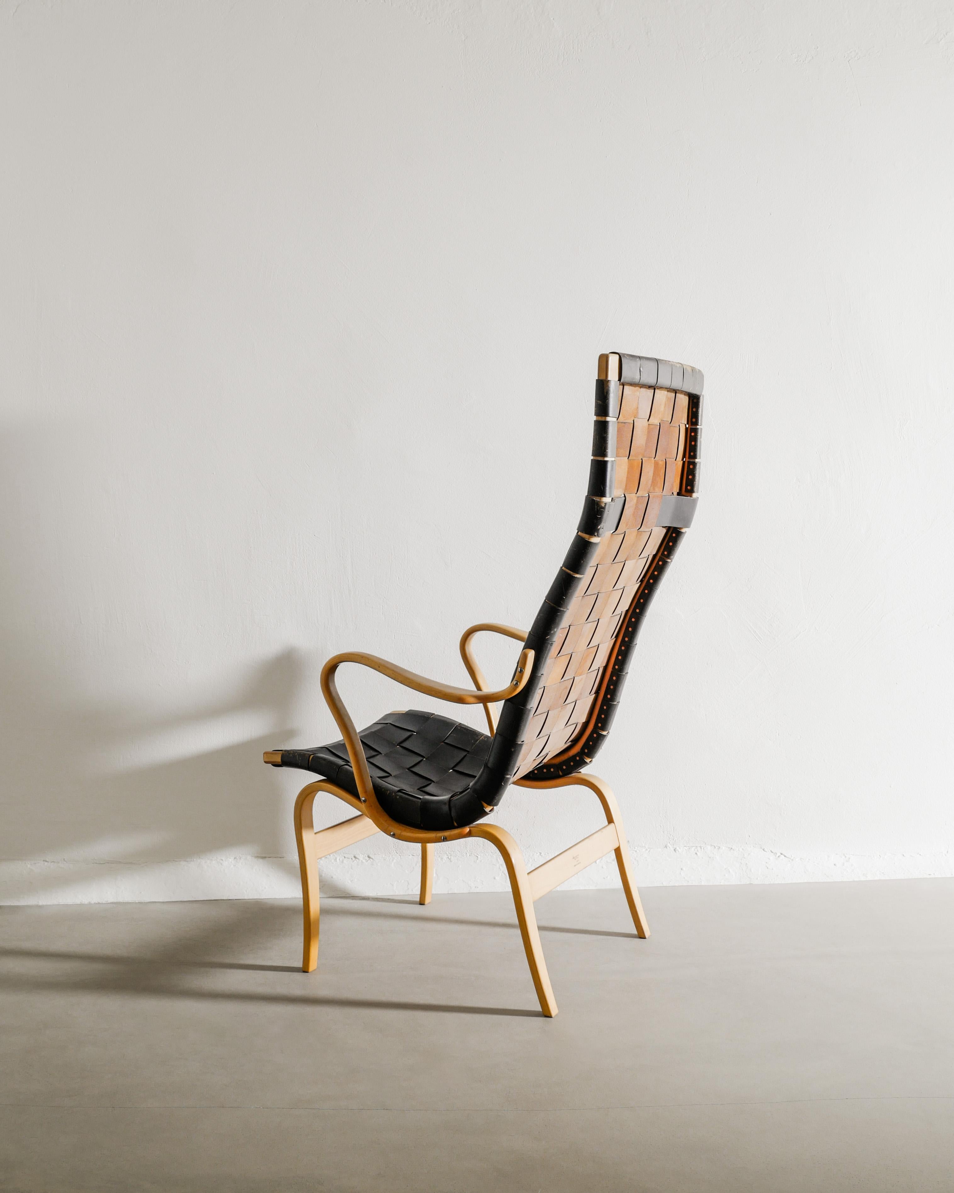 Scandinave moderne Fauteuil suédois du milieu du siècle 