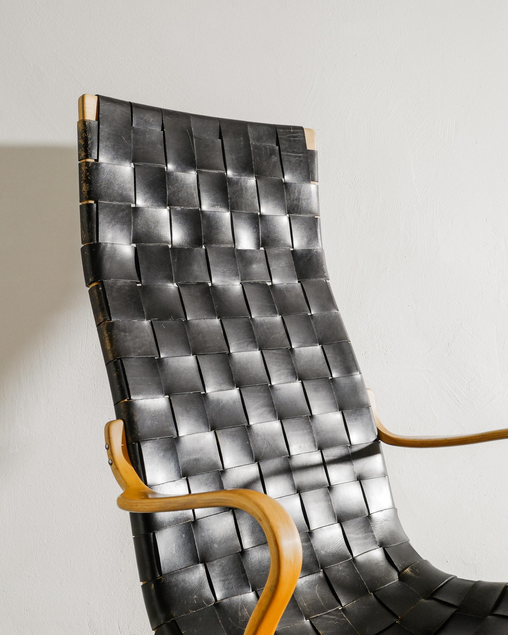 Fauteuil suédois du milieu du siècle 
