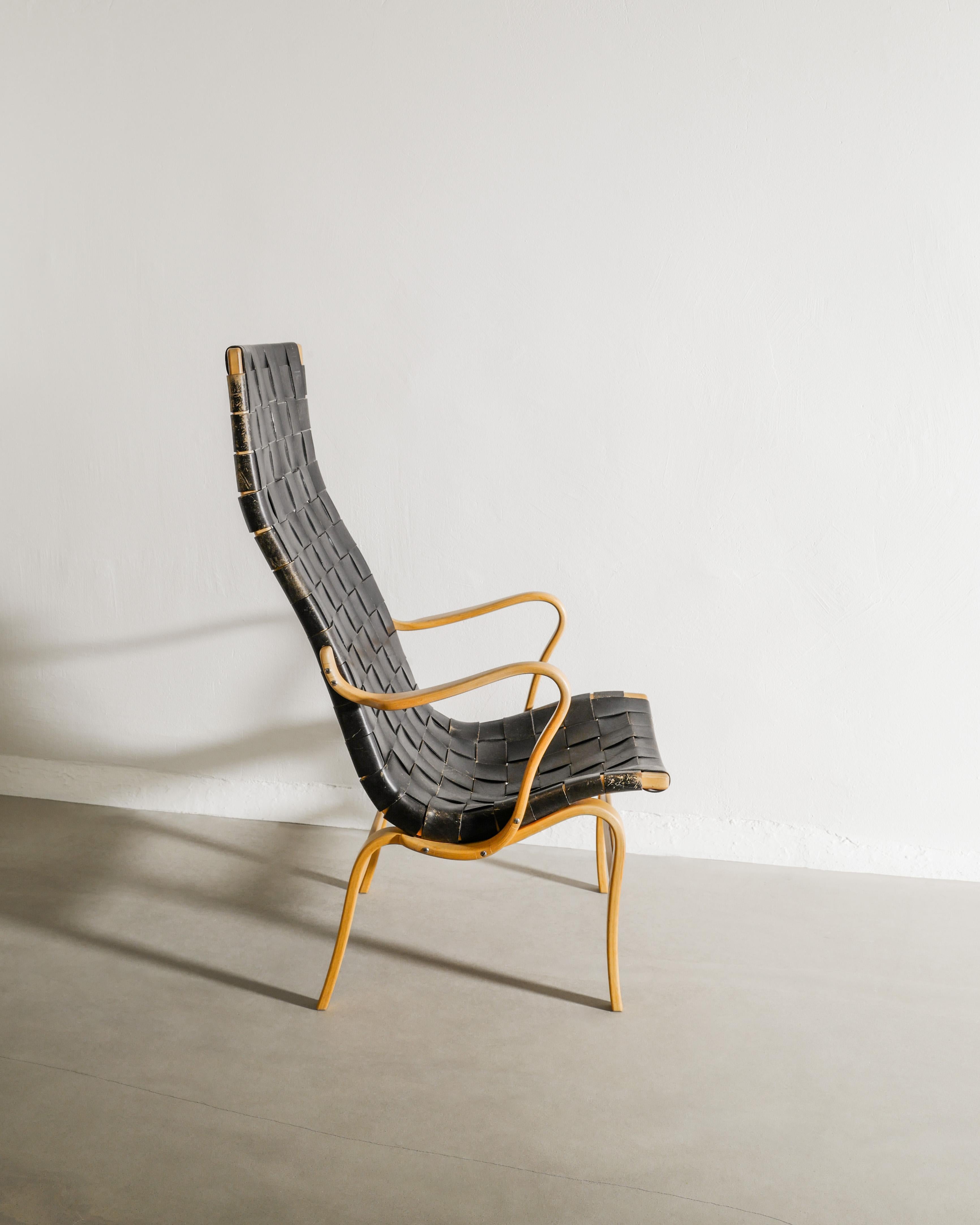Fauteuil suédois du milieu du siècle 