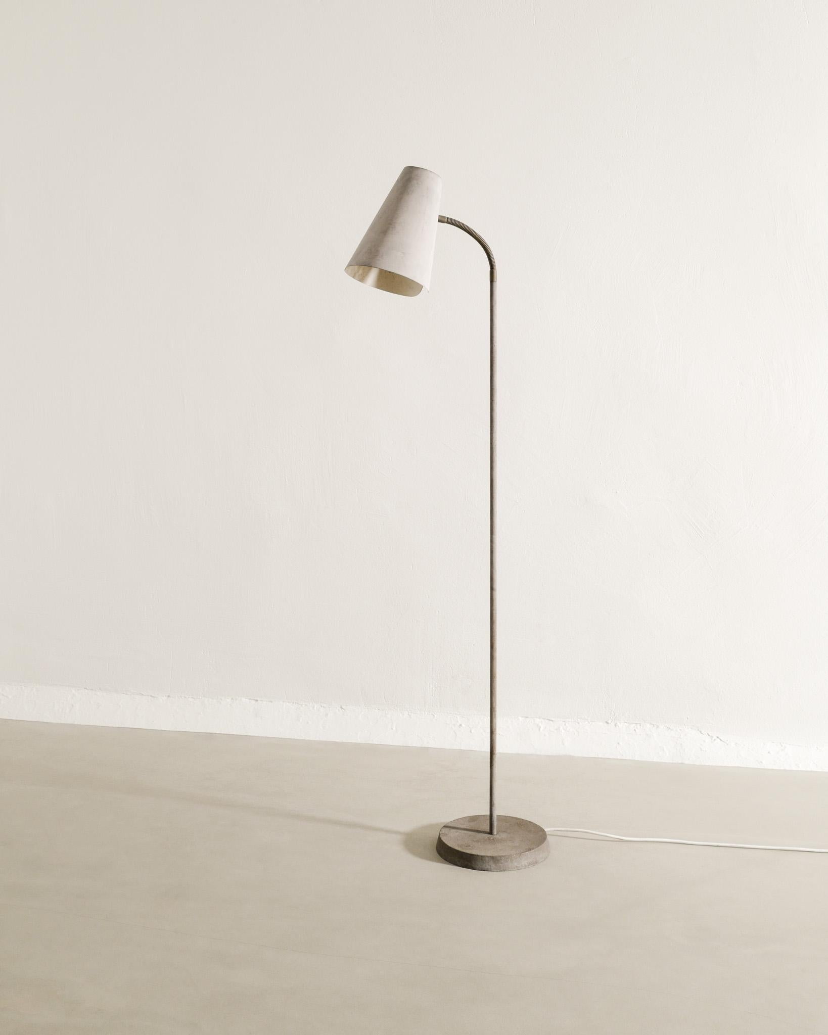 Rare Swedish mid century floor lamp model 