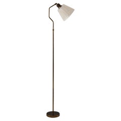 Schwedische Mid Century Stehlampe aus Messing
