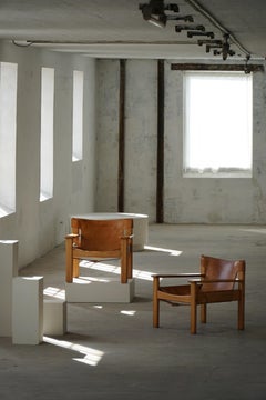 Mediados de siglo suecos, Karin Mobring, Pareja de sillones, Modelo "Natura", Años 70