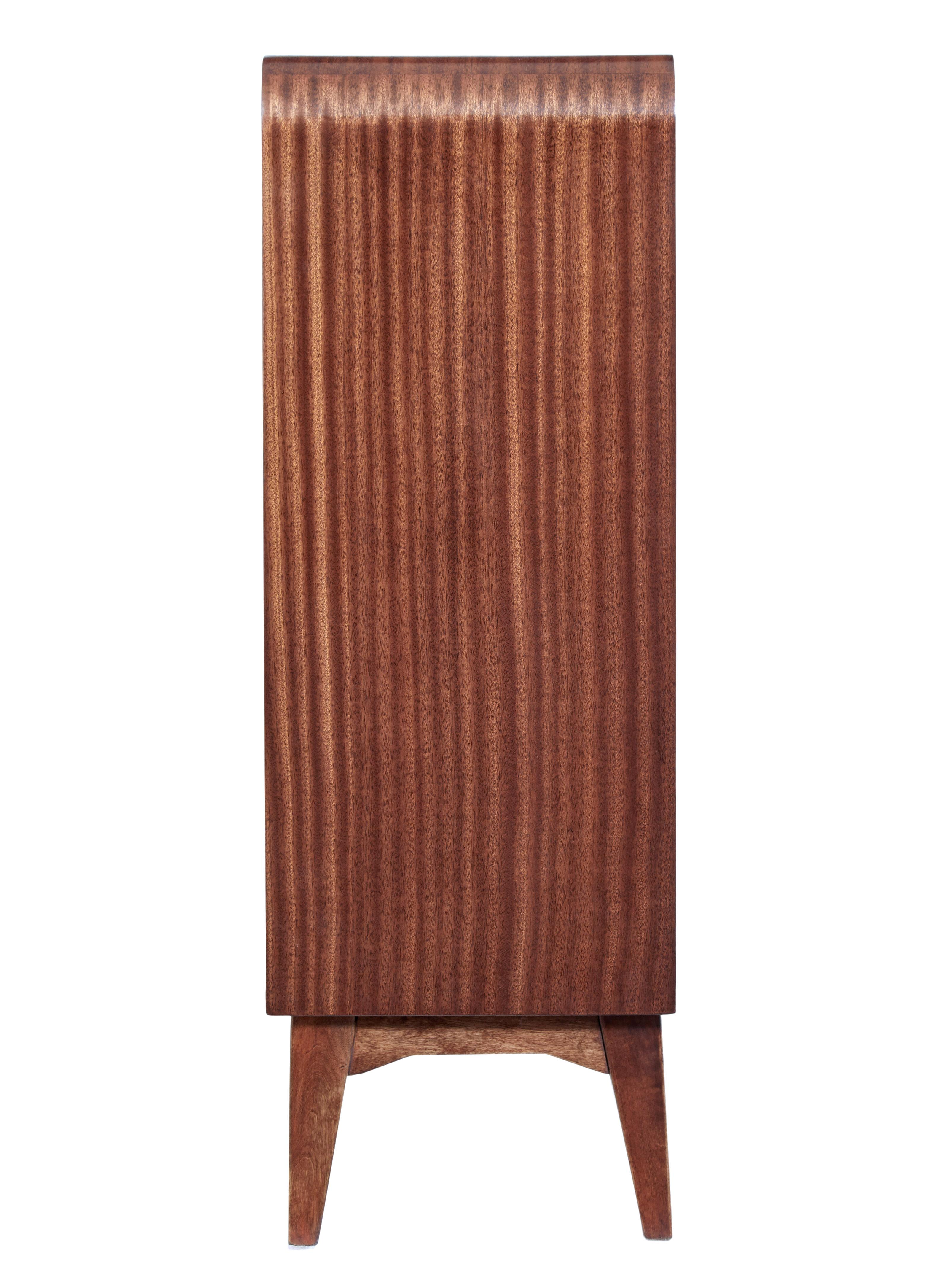 low bookcase mid century