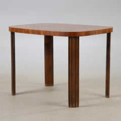 Swedish Mid-Century Mahogany Side Table by Mjölby