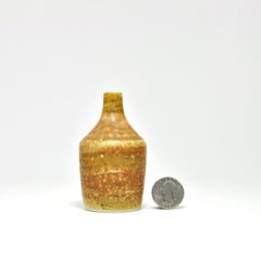 Swedish mid-century miniature vase by Gunnar Borg for Höganäs