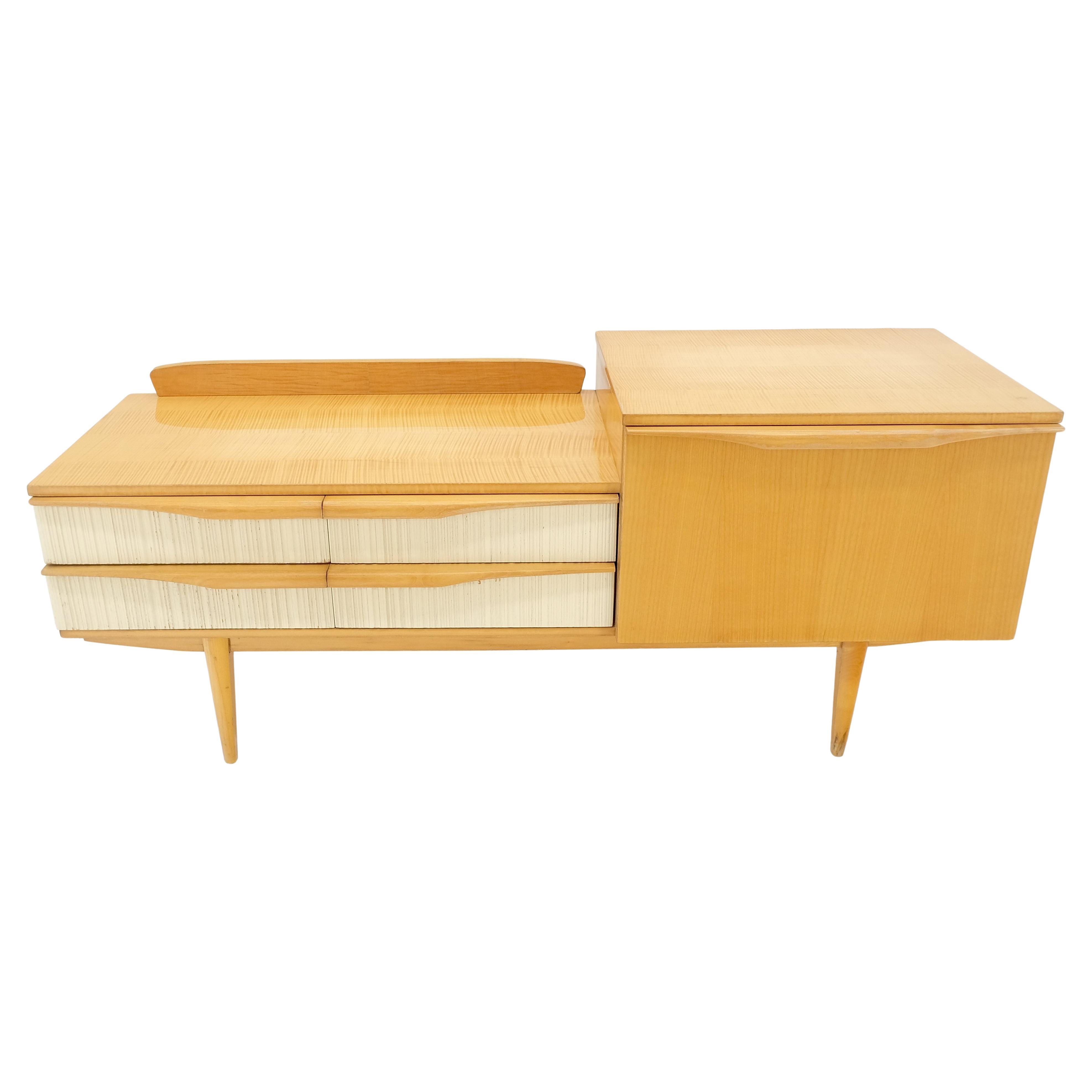 Pendentif en bouleau blond suédois Mid Century Modern 1950s  Table d'entrée console de porte