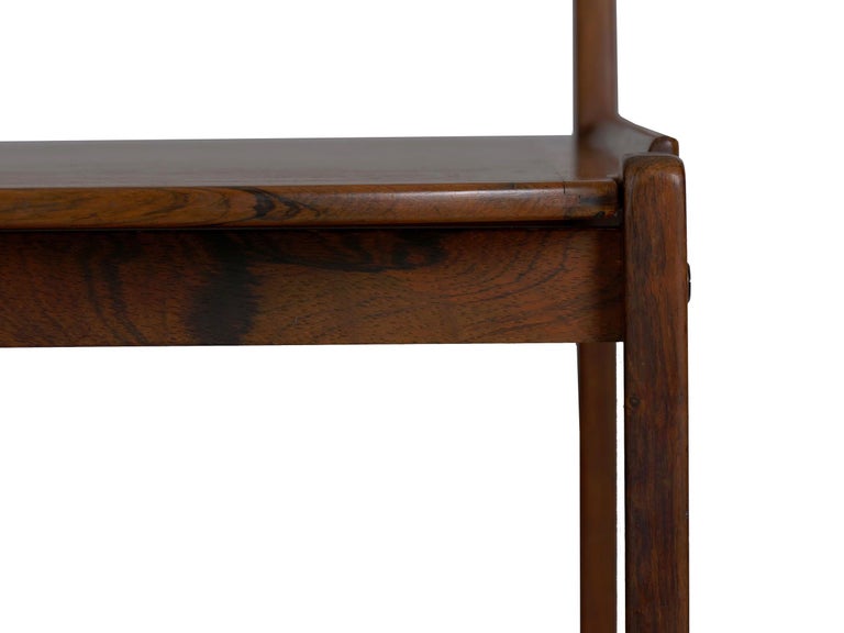 Swedish Mid Century Modern Accent Table Serving Bar Cart By Erik Gustafsson At 1stdibs