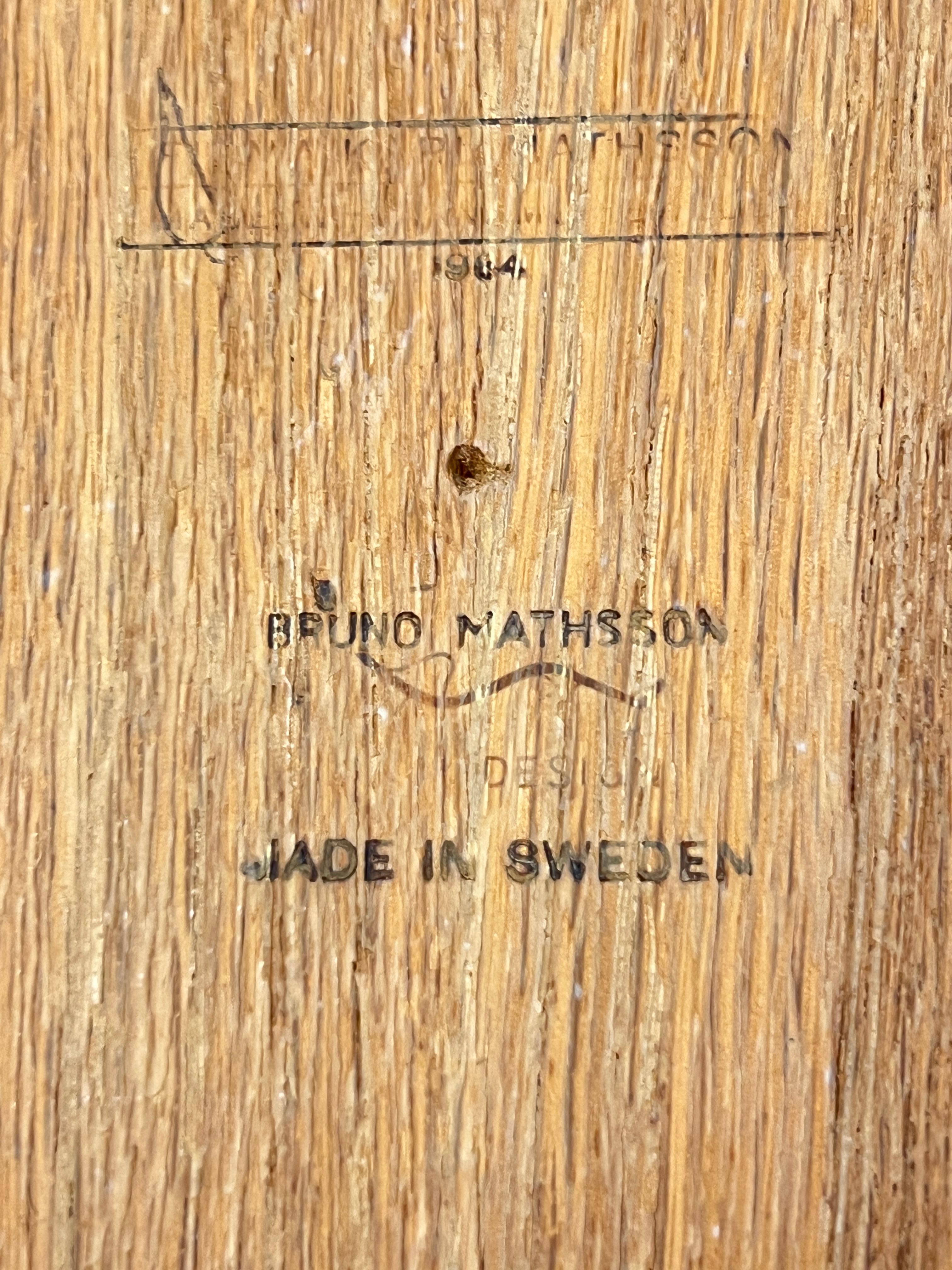 Schwedischer Annika-Cocktailtisch von Bruno Mathsson aus der Mitte des Jahrhunderts, 1966 (Moderne der Mitte des Jahrhunderts) im Angebot
