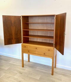Swedish Mid-Century Modern Cabinet Model "Lillbo" by Carl Malmsten