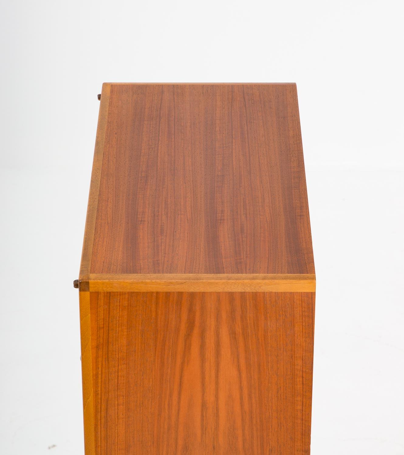 Walnut Swedish Mid-Century Modern Cabinet Model 