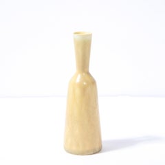 Swedish Mid-Century Modern Ceramic Vase Signed by Gunnar Nylund for Rorstrand