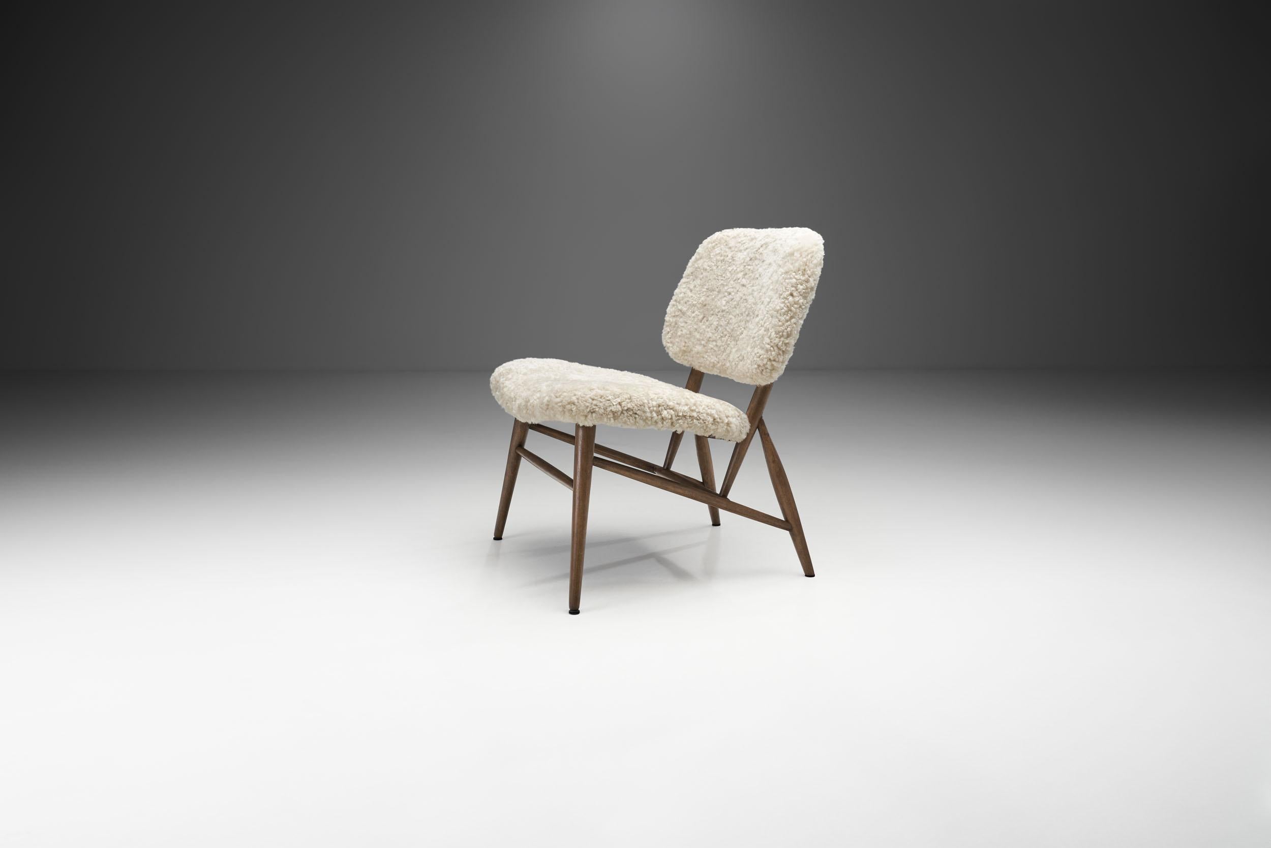 Scandinavian Modern Swedish Mid-Century Modern Chair by Ab Diö Slöjd Och Möbler, Sweden, 1950s