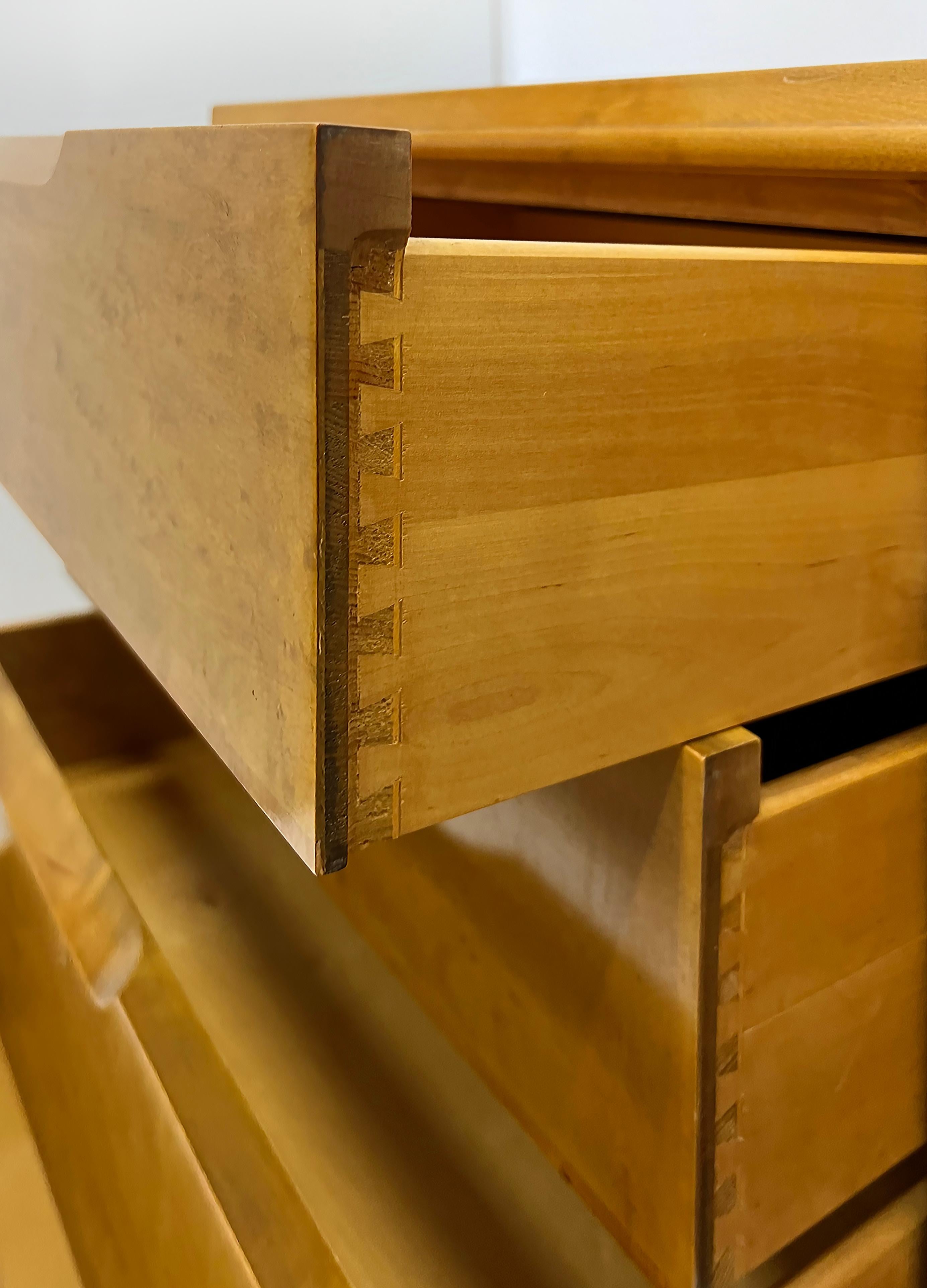  Swedish Mid-century Modern Edmond Spence Credenza with 9-drawers 3