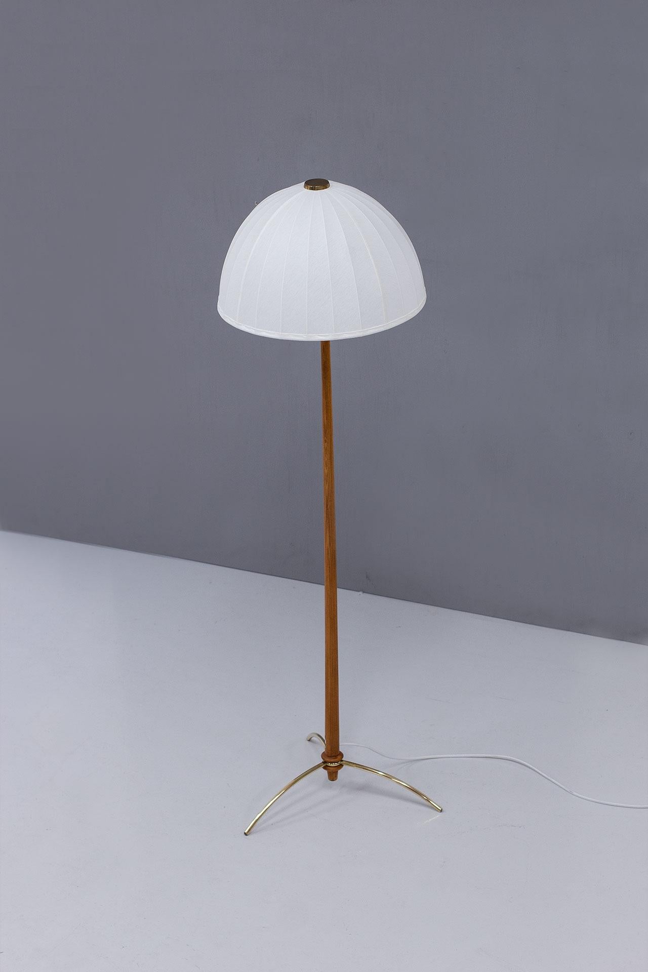 Scandinavian Modern Swedish Mid-Century Modern Floor Lamp by Hans-Agne Jakobsson For Sale