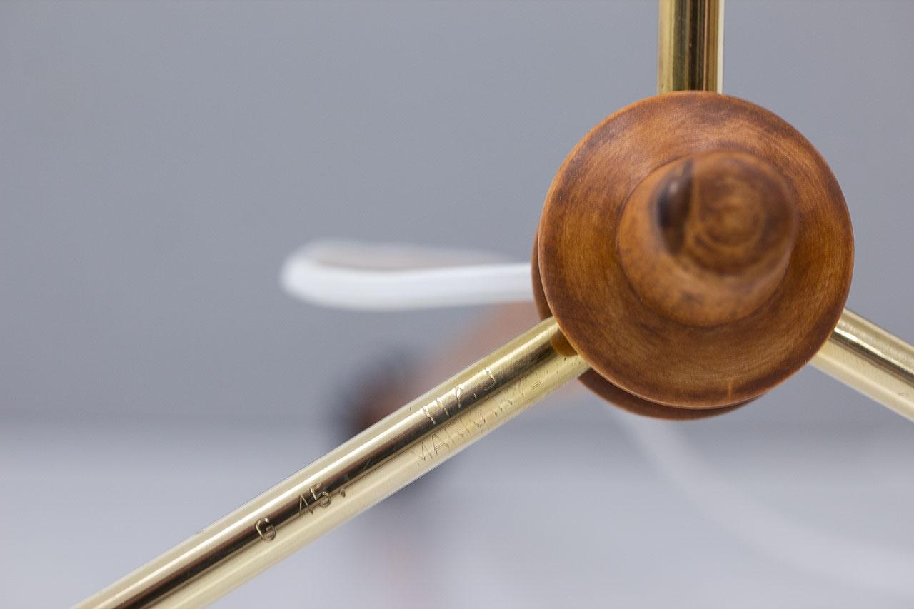 Lampada da terra moderna svedese del metà secolo di Hans-Agne Jakobsson in vendita 2