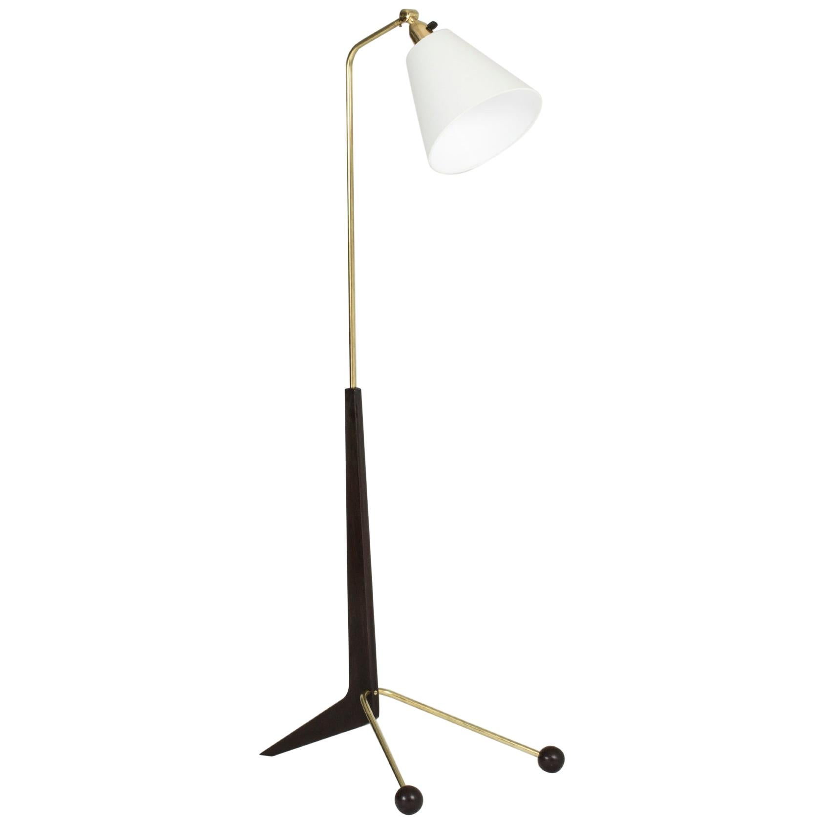 Swedish Mid-Century Modern Floor Lamp