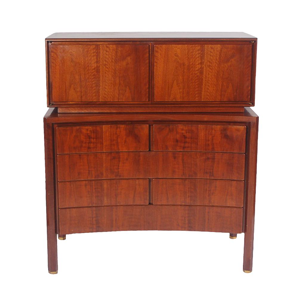 Swedish Mid-Century Modern King Size Bedroom Set by Edmond Spence in Walnut 8