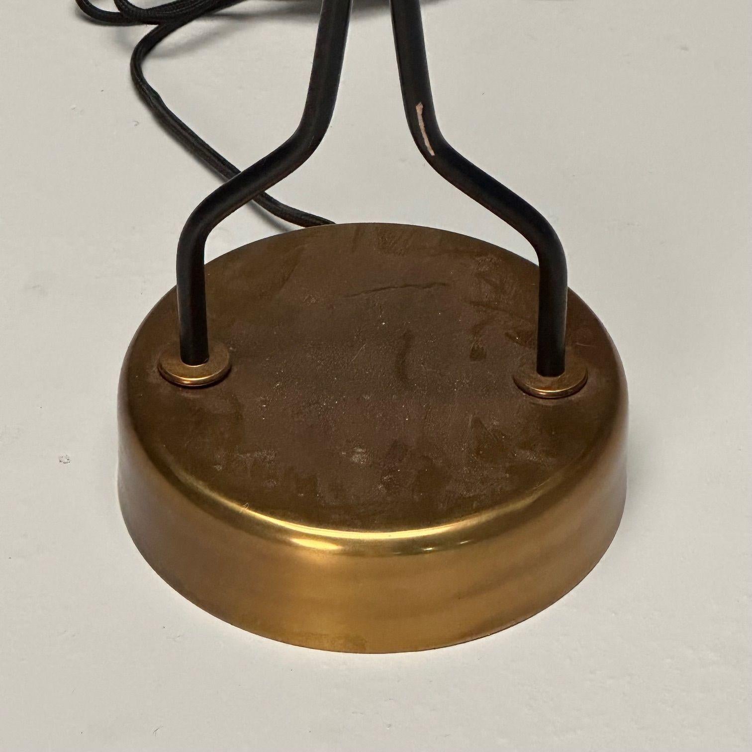 Swedish Mid-Century Modern, Organic Floor Lamp, Black Lacquer, Sweden, 2000s For Sale 5