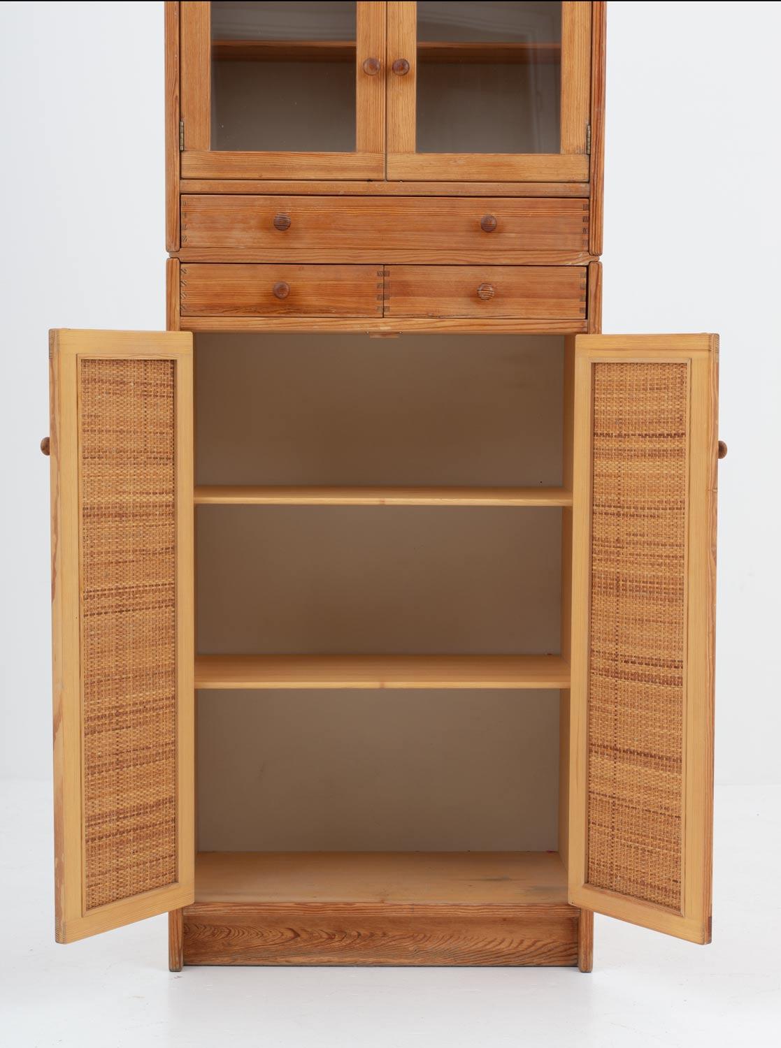 20th Century Swedish Mid-Century Modern Pine Cabinet Model 