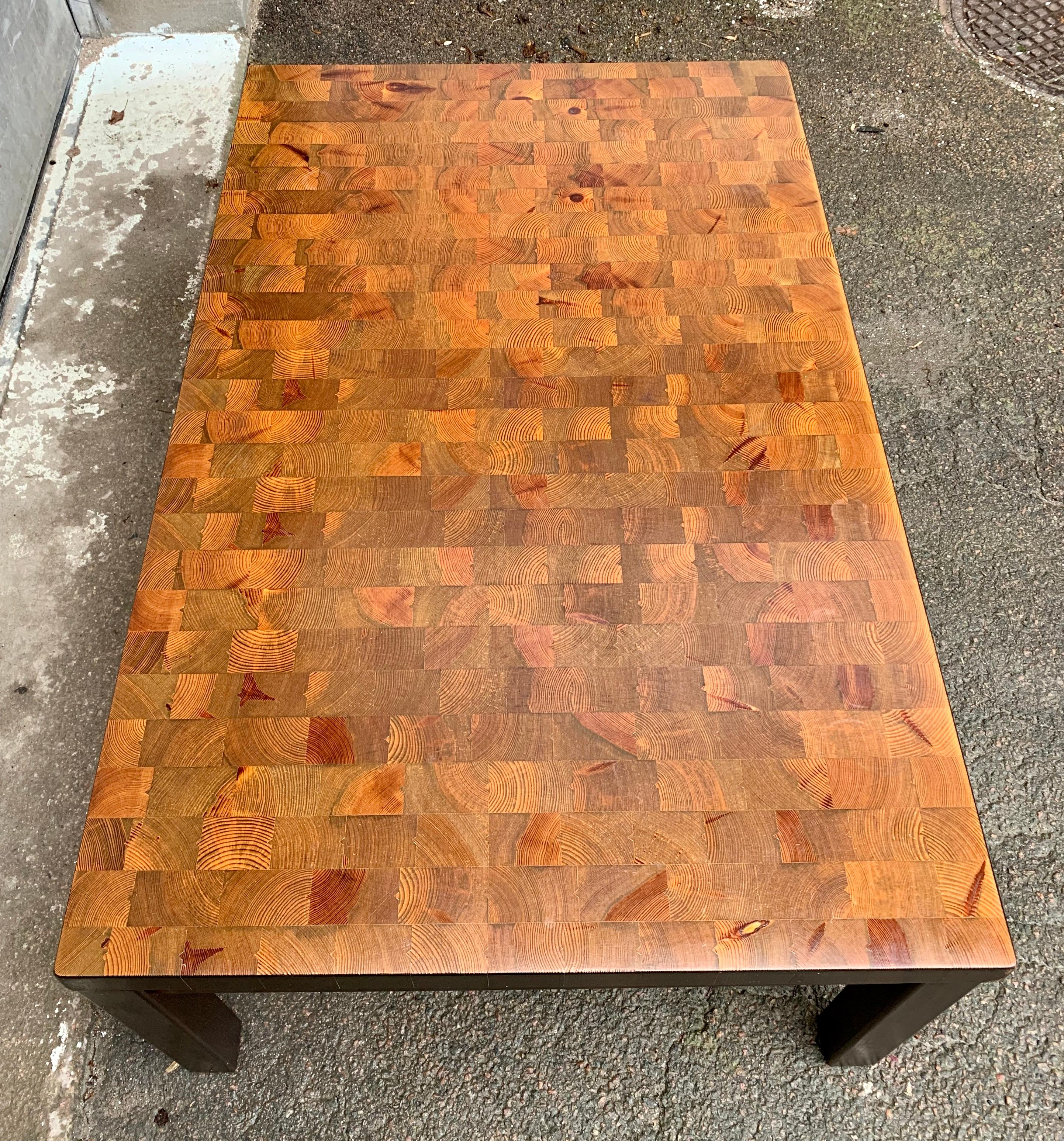 20th Century Swedish Mid-Century Modern Rectangular Cocktail Table in Pine For Sale