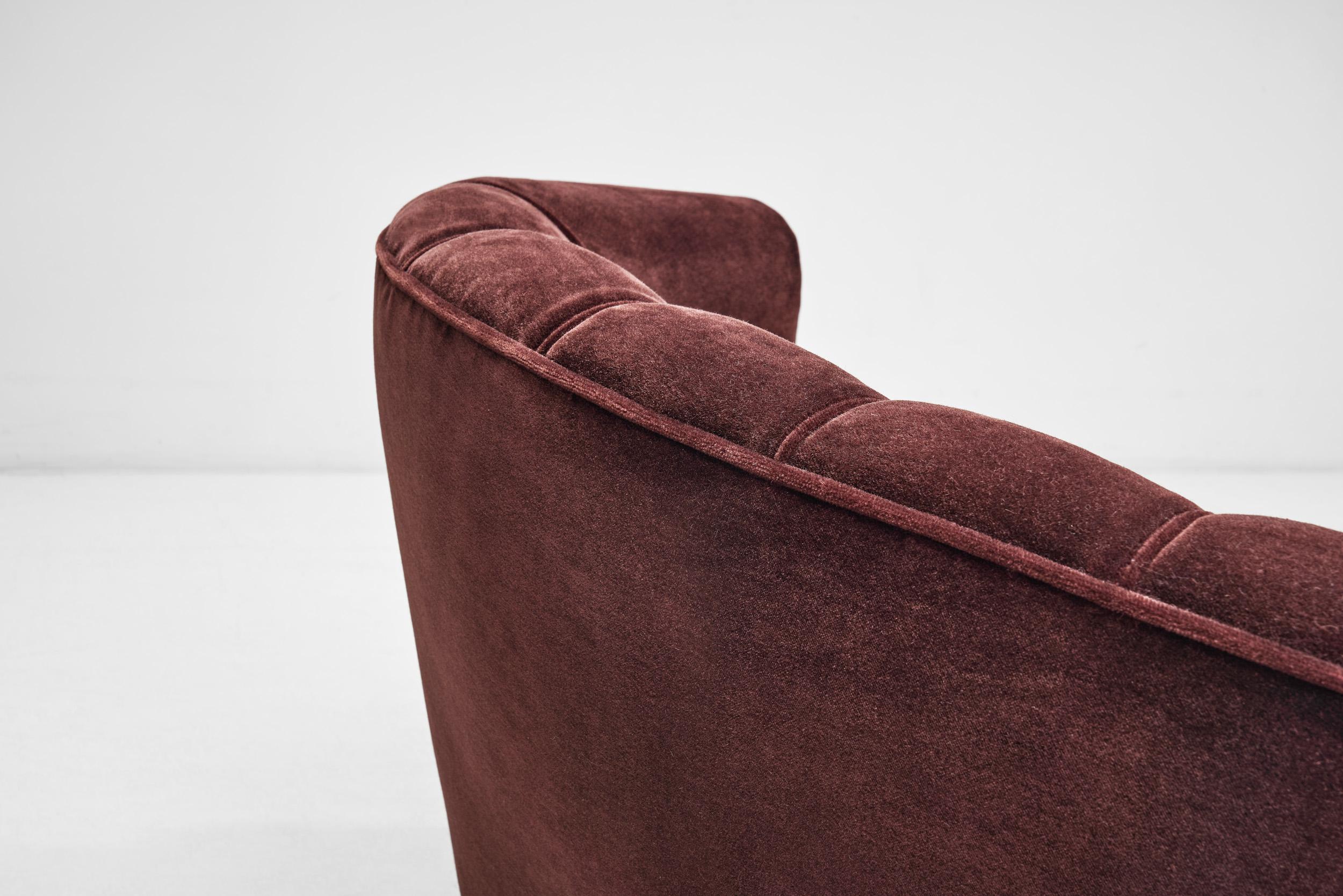 Tissu Canapé suédois The Modernity, Suède ca 1940s en vente