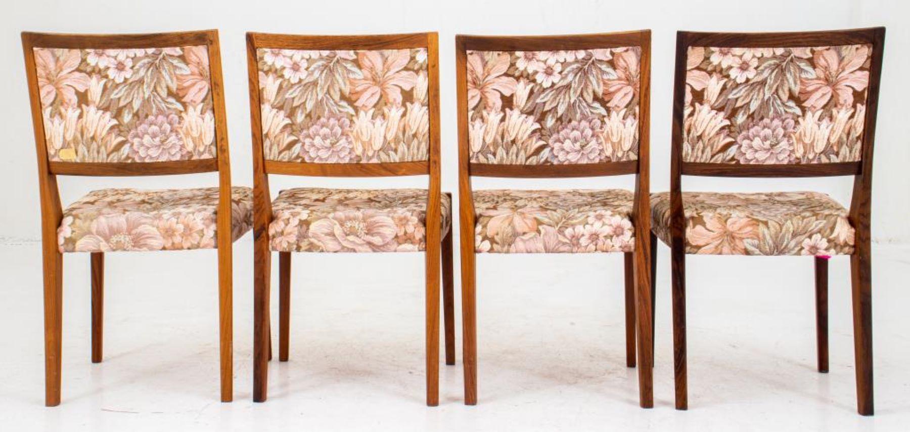 Swedish Mid-Century Modern Teak Dining Chairs, 6 4