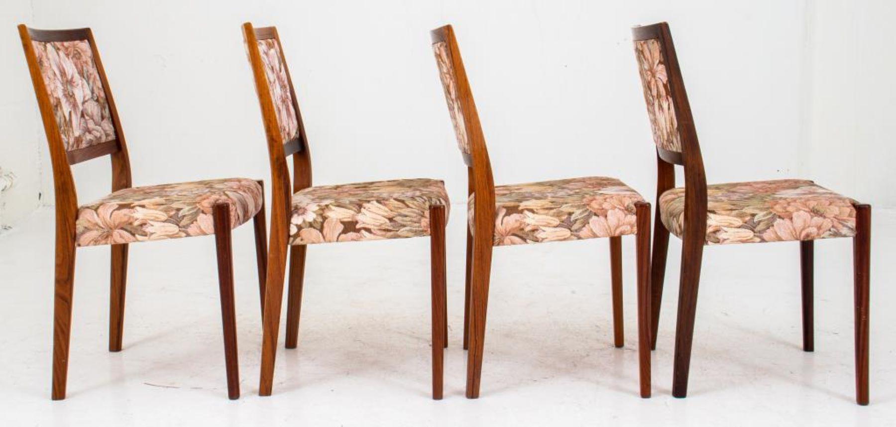 Swedish Mid-Century Modern Teak Dining Chairs, 6 5