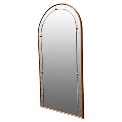 Swedish Mid-Century Modern Wall Mirror, circa 1950