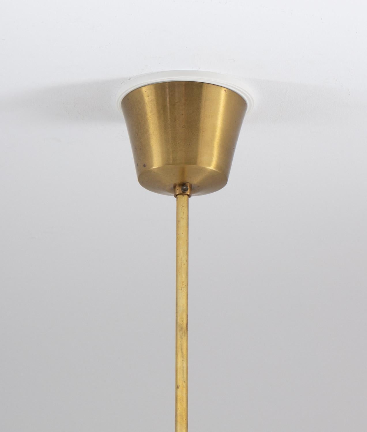 Swedish Midcentury Pendant by Einar Bäckström For Sale 4