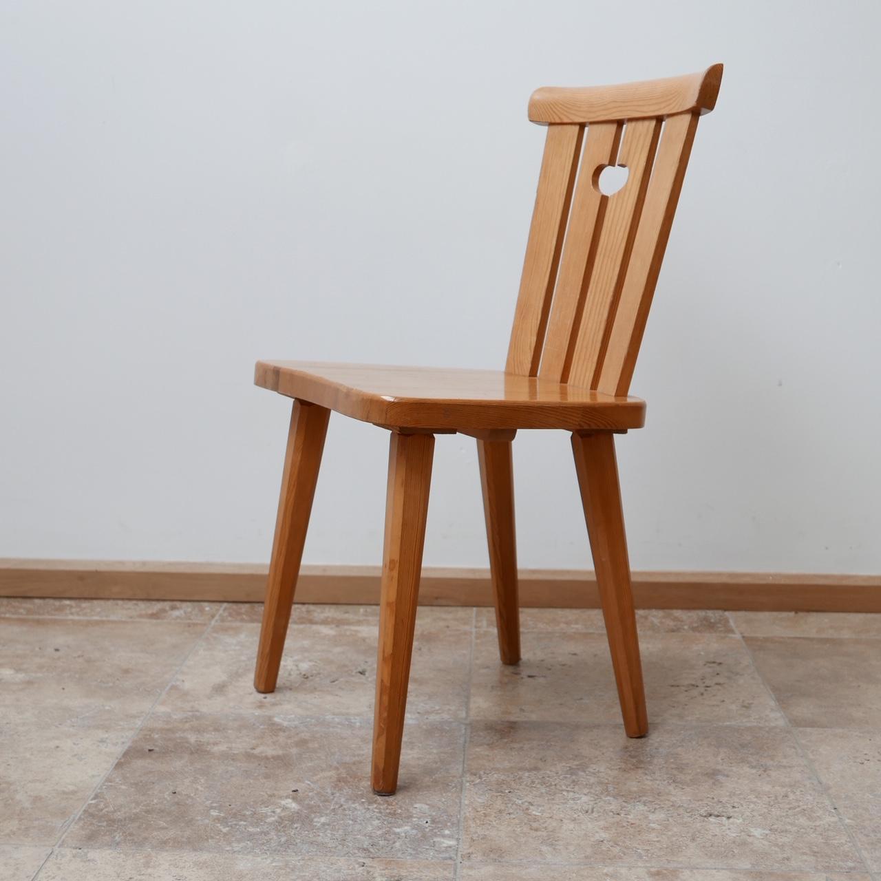 Swedish Midcentury Pine Dining Chairs '8' 12