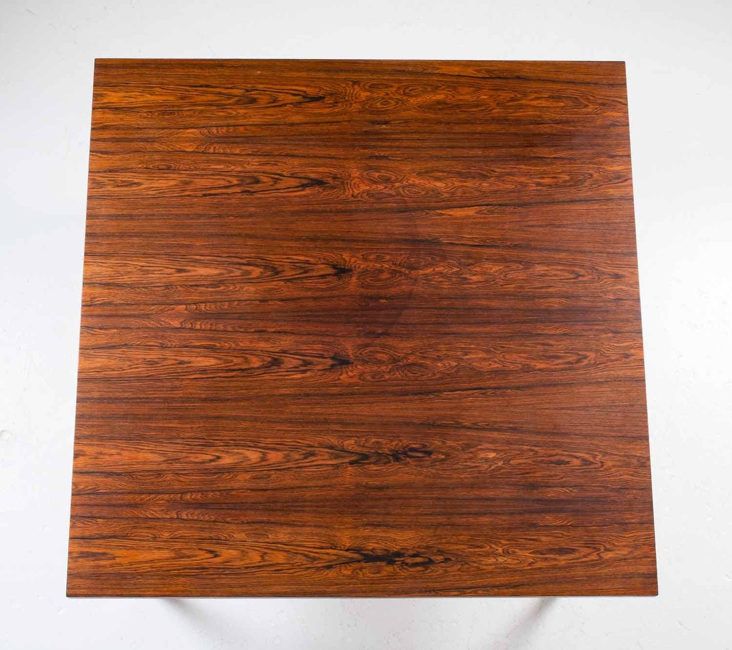 Swedish Midcentury Rosewood Coffee Table by Karl-Erik Ekselius for Troeds In Good Condition For Sale In Karlstad, SE