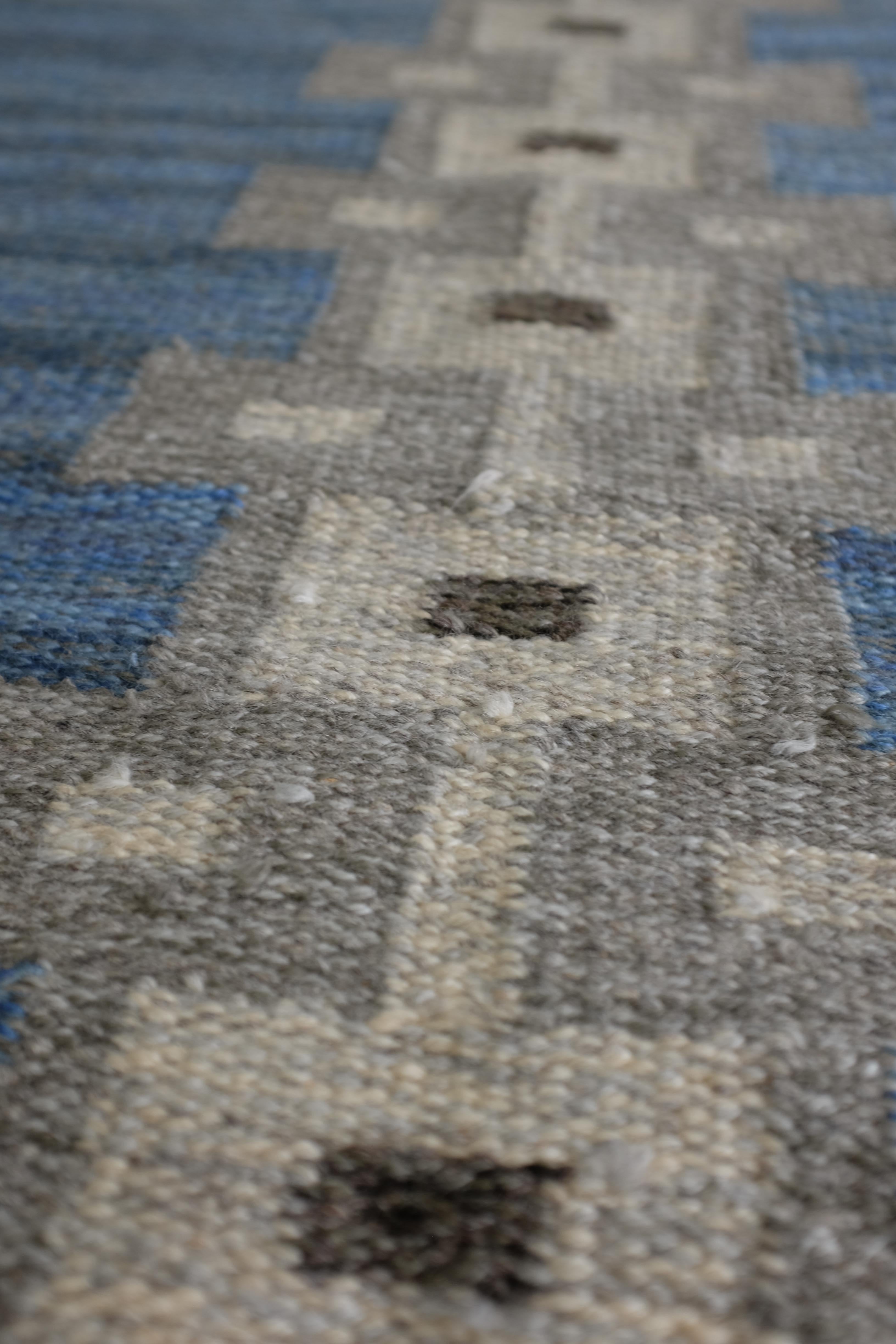 Scandinavian Modern Swedish Mid-Century Rug by Aina Kånge For Sale
