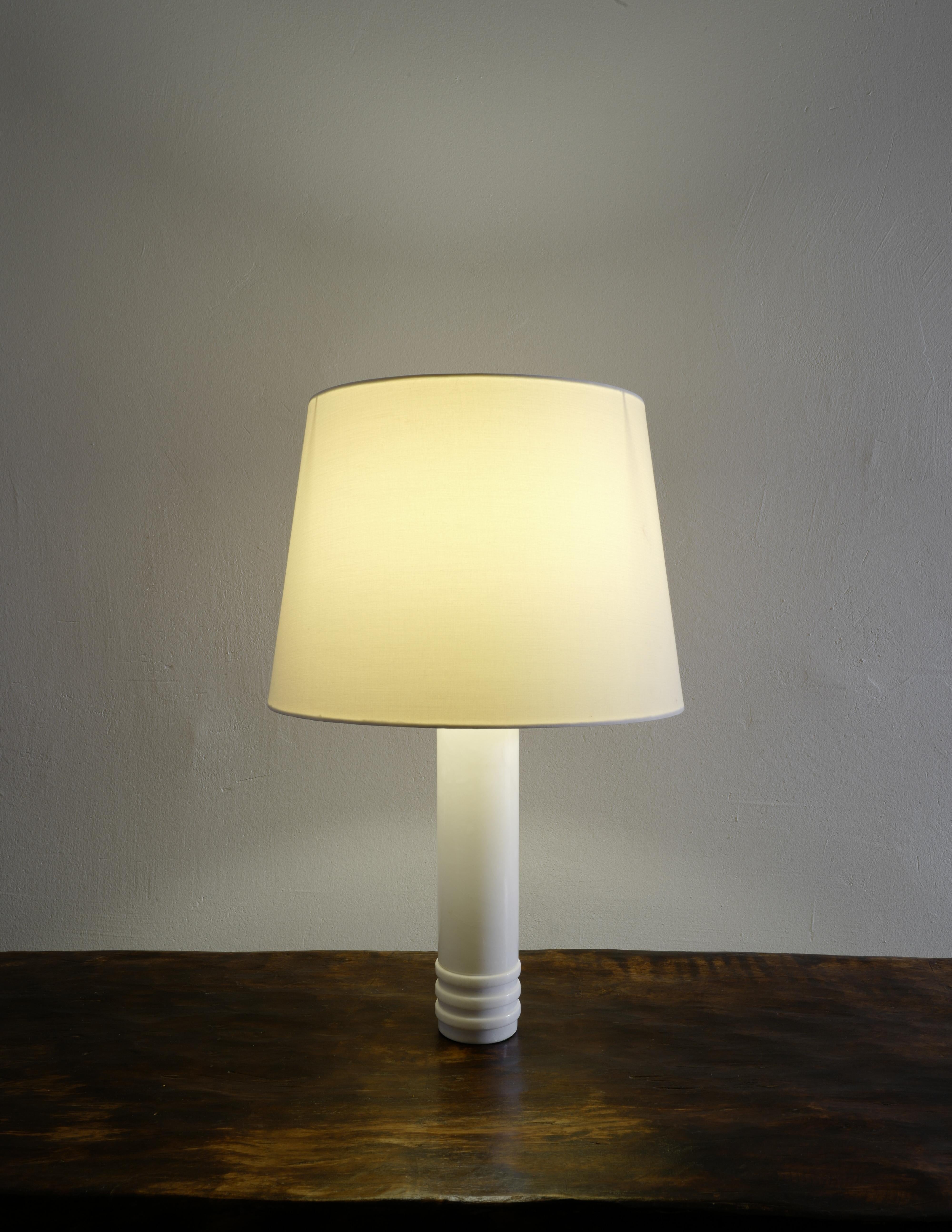 Swedish Mid Century Table Desk Lamp in Marble Model 