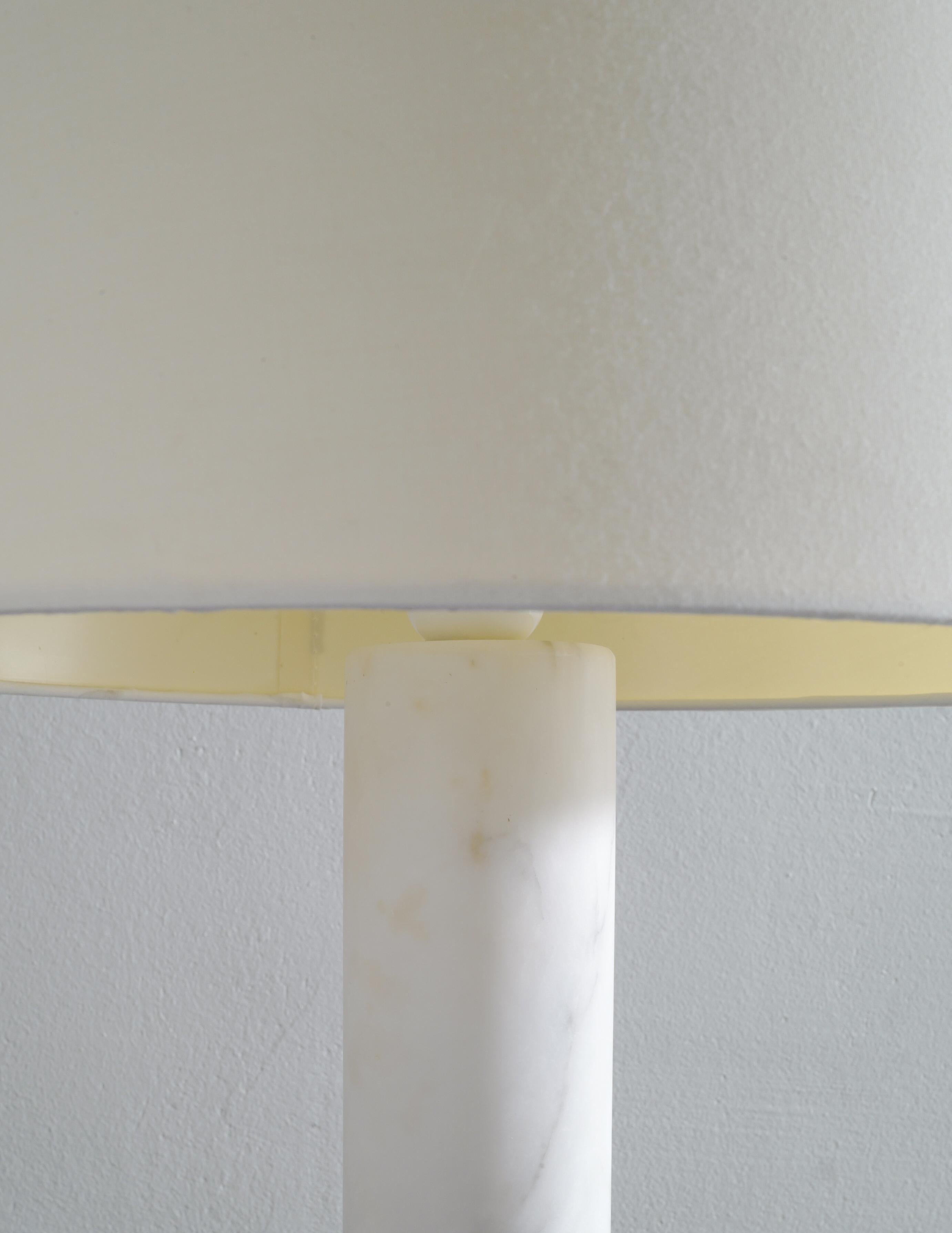 Mid-20th Century Swedish Mid Century Table Desk Lamps in Marble Model 