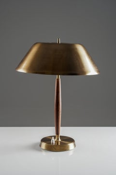 Schwedische Mid Century Tischlampe von Falkenbergs