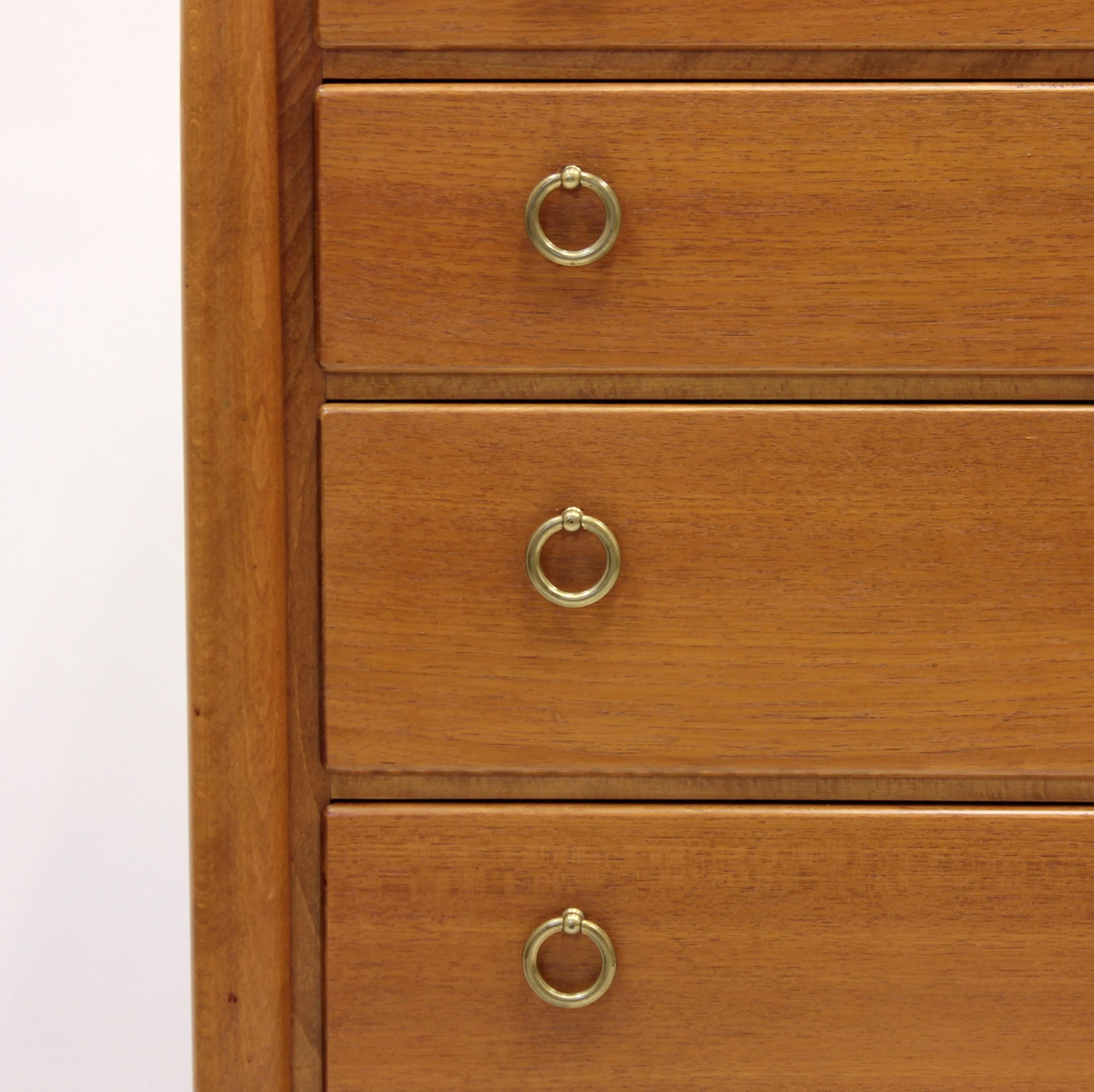Swedish Mid-Century Teak Chest of Drawers by Treman, 1960s For Sale 5