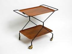 Swedish Mid Century Teak Pagwood serving trolley by Ary Fanérprodukter Nybro