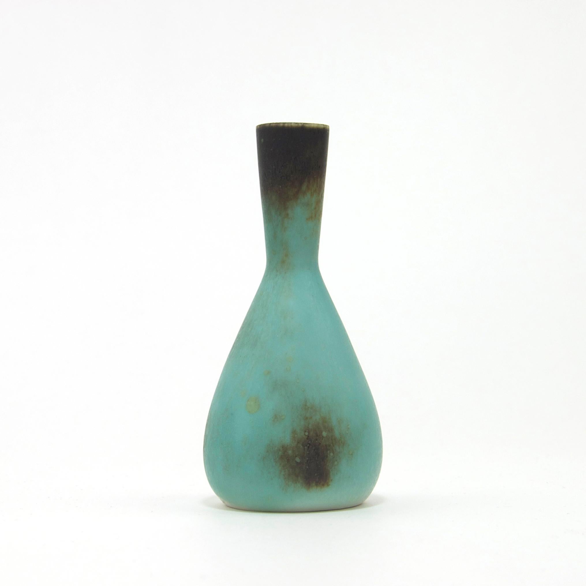 Ceramic Swedish Mid-Century Vase by Carl-Harry Stålhane for Rörstrand For Sale