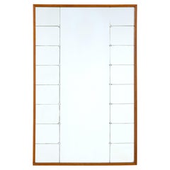 Swedish mid century wall mirror by Glas and Tra
