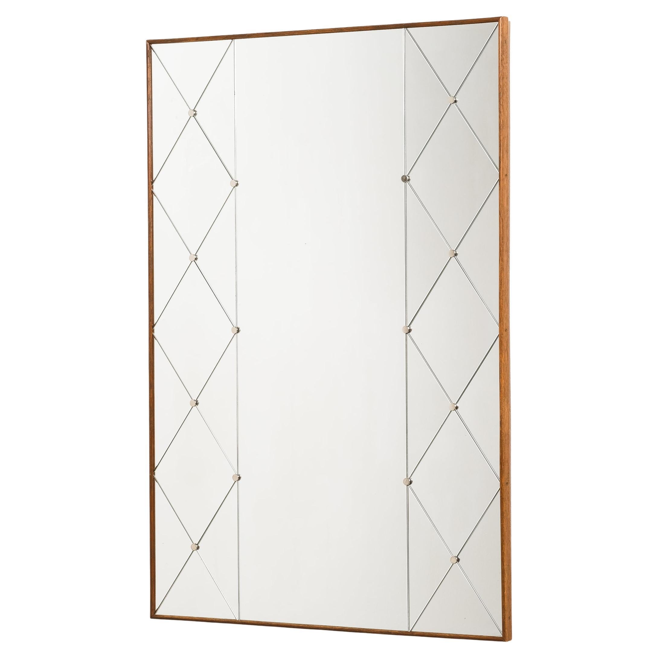 Swedish Mid-Century Wall Mirror
