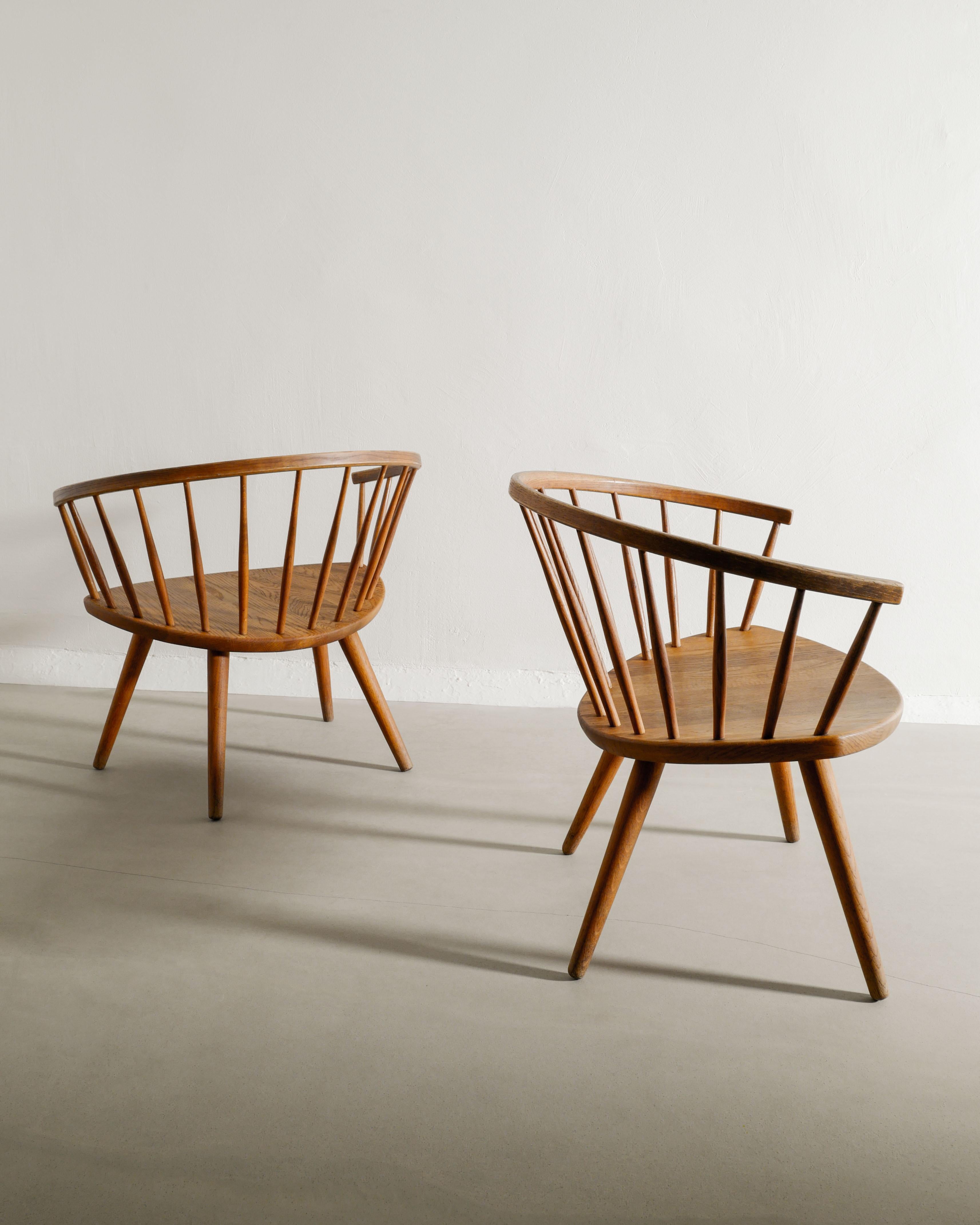 Swedish Mid Century Wooden 