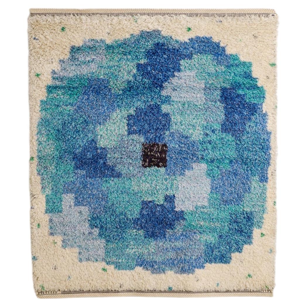 Swedish Mid Century Woven Wool Rug by Marianne Richter & Märta Måås Fjetterström