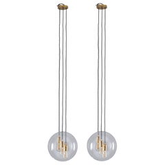 Swedish Midcentury Ceiling Lamps by AOS for Axel Anell