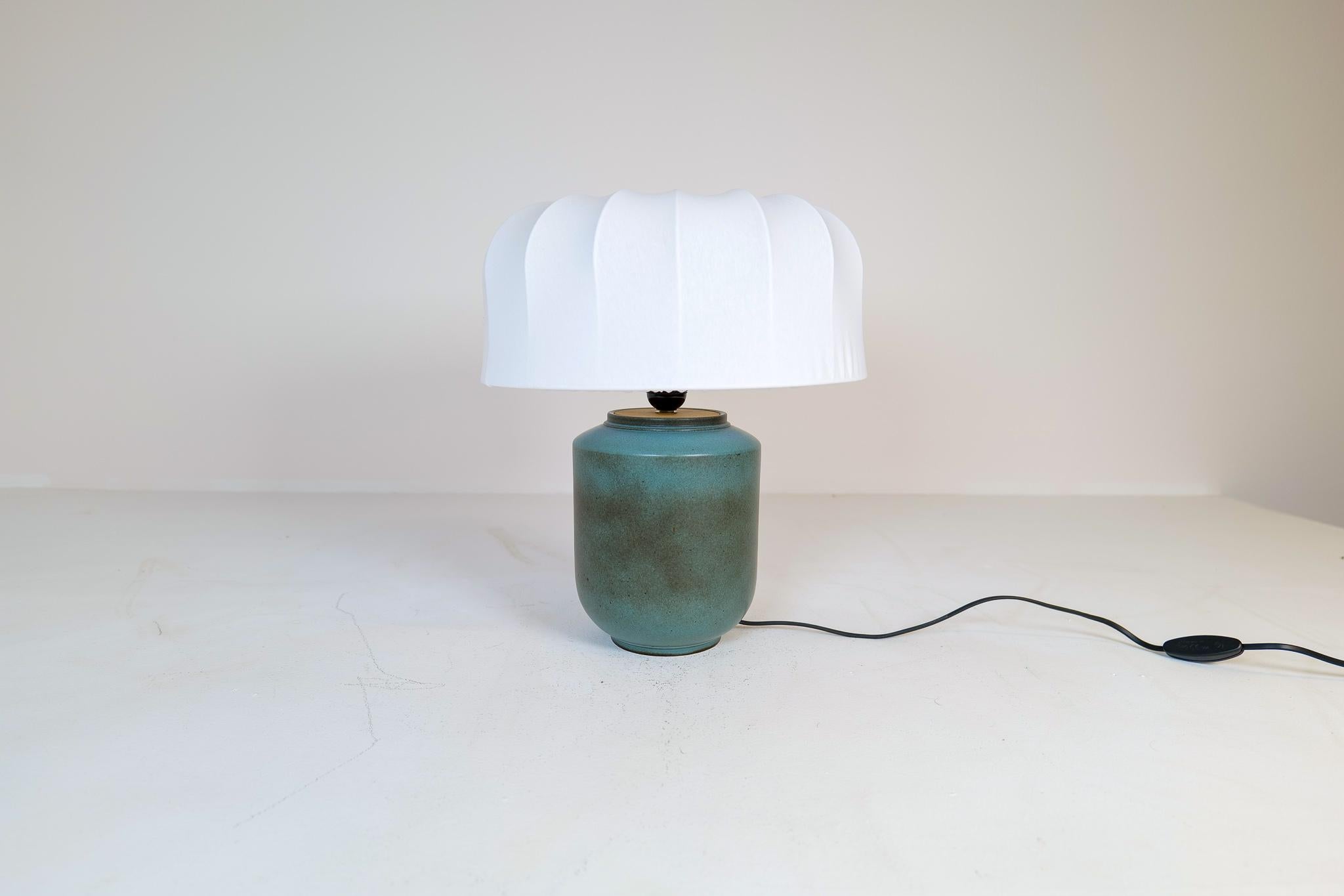 Mid-Century Modern Midcentury Modern Ceramic Table Lamp by Gunnar Nylund Rörstrand Sweden 1950s 