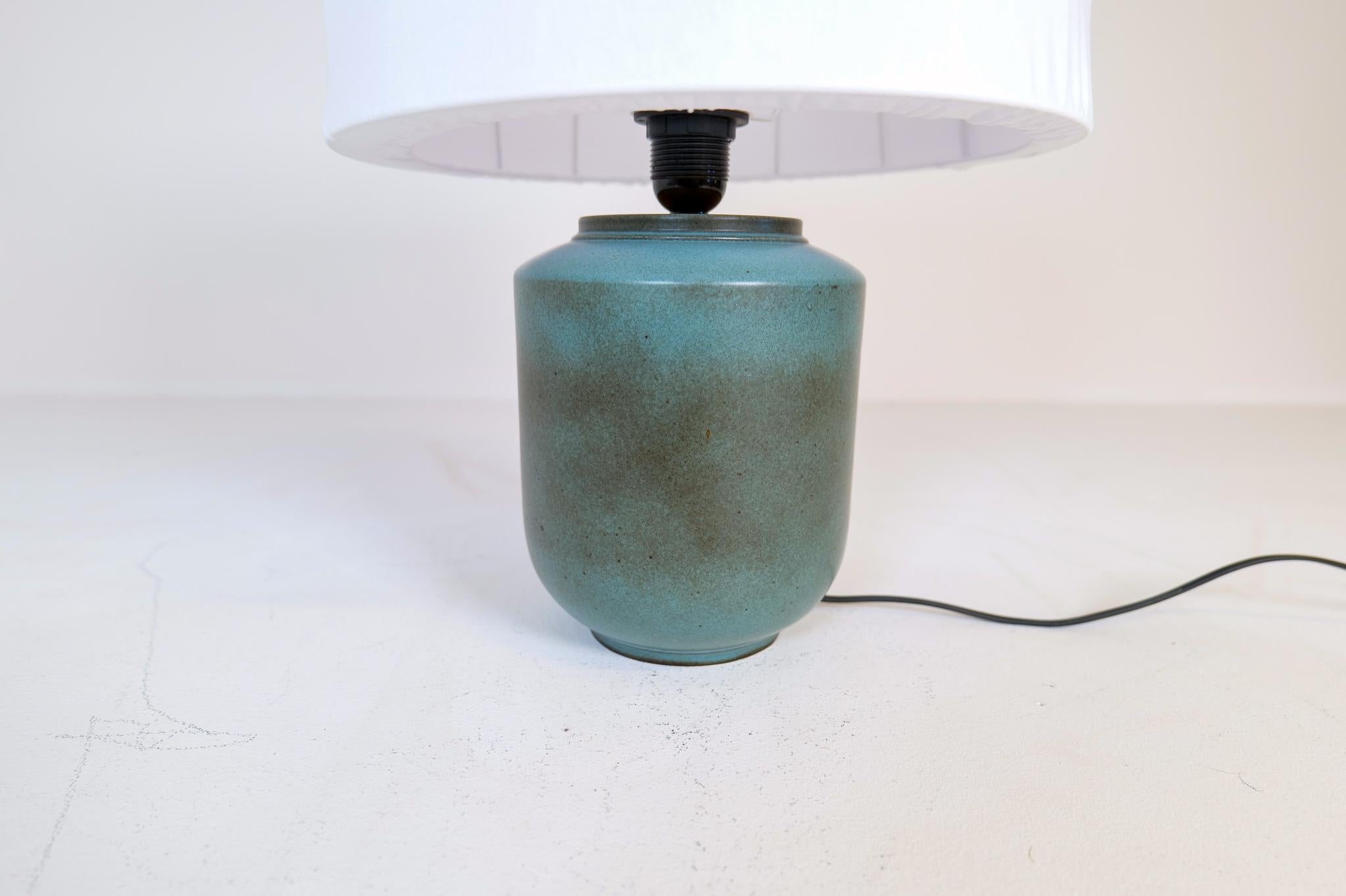 Mid-20th Century Midcentury Modern Ceramic Table Lamp by Gunnar Nylund Rörstrand Sweden 1950s 