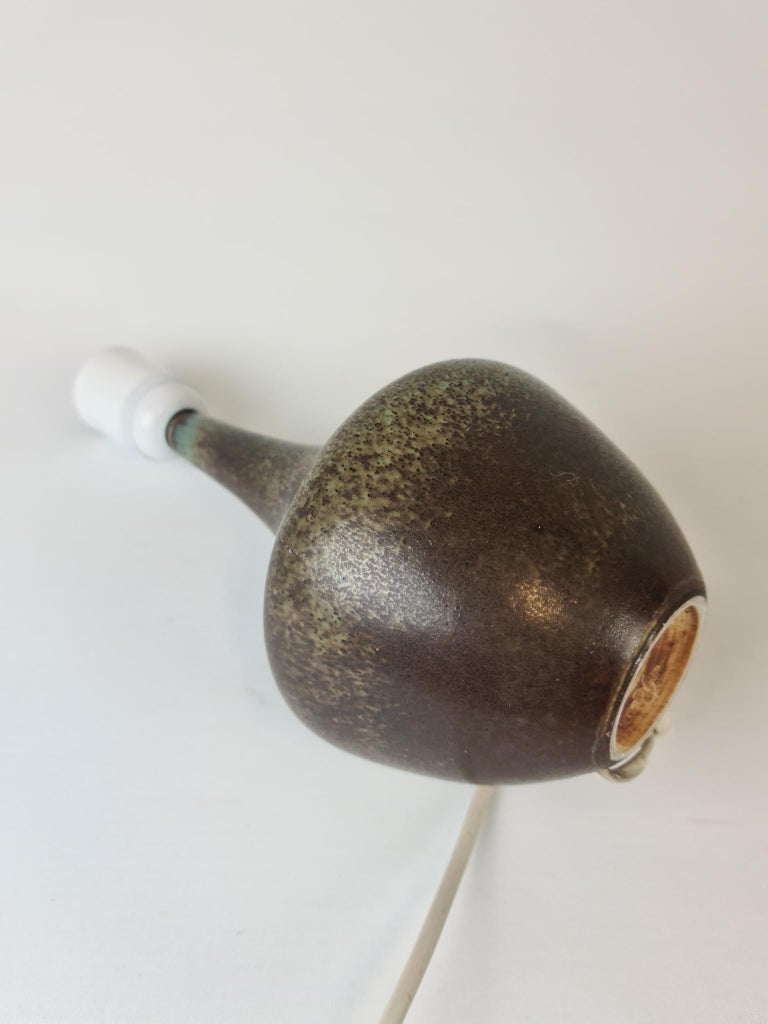 Swedish Midcentury Ceramic Table Lamp by Gunnar Nylund Rörstrand For Sale 4