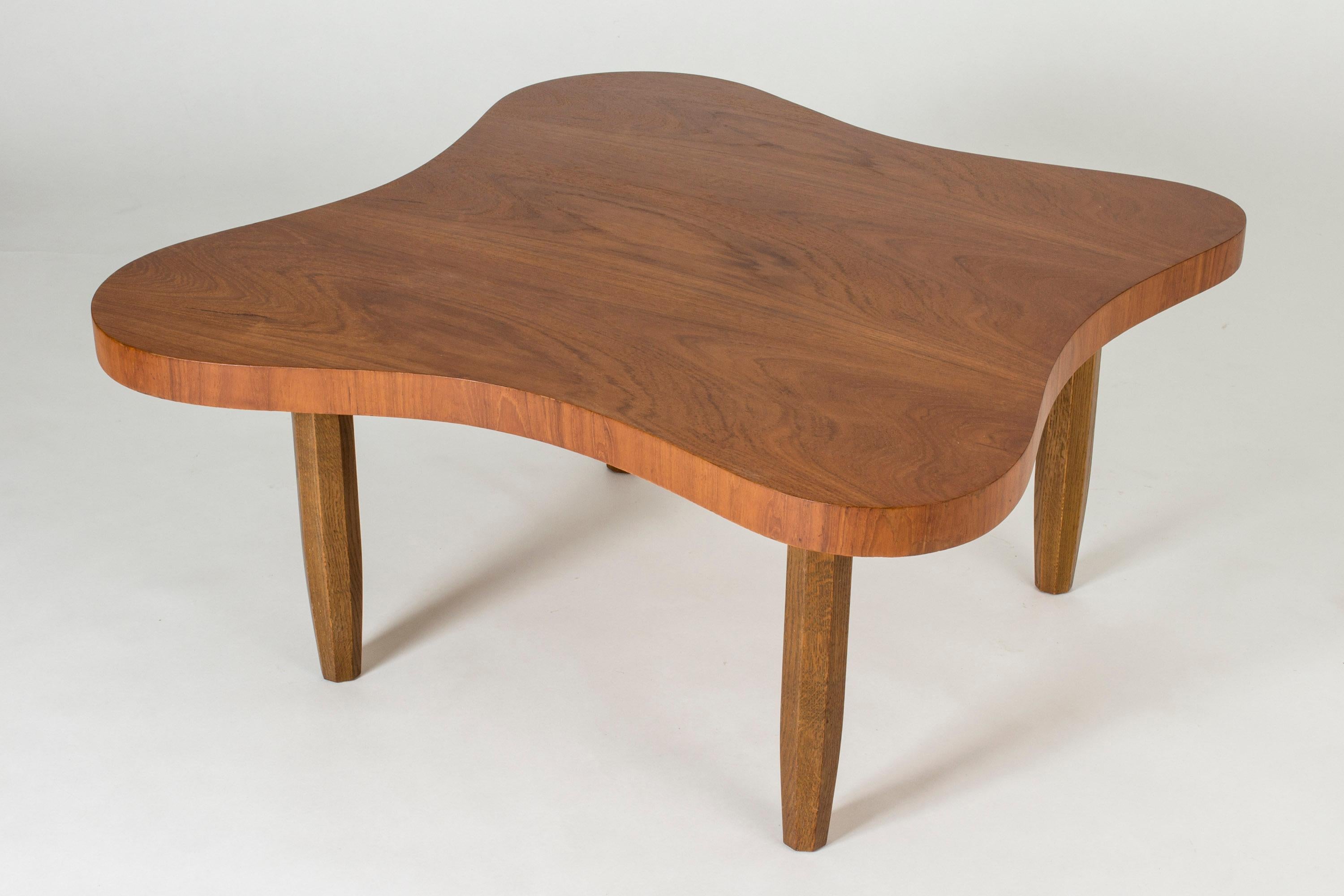 Mesa de centro sueca de mediados de siglo de Sten Blomberg para Meeth, Suecia, 1942 Escandinavo moderno en venta