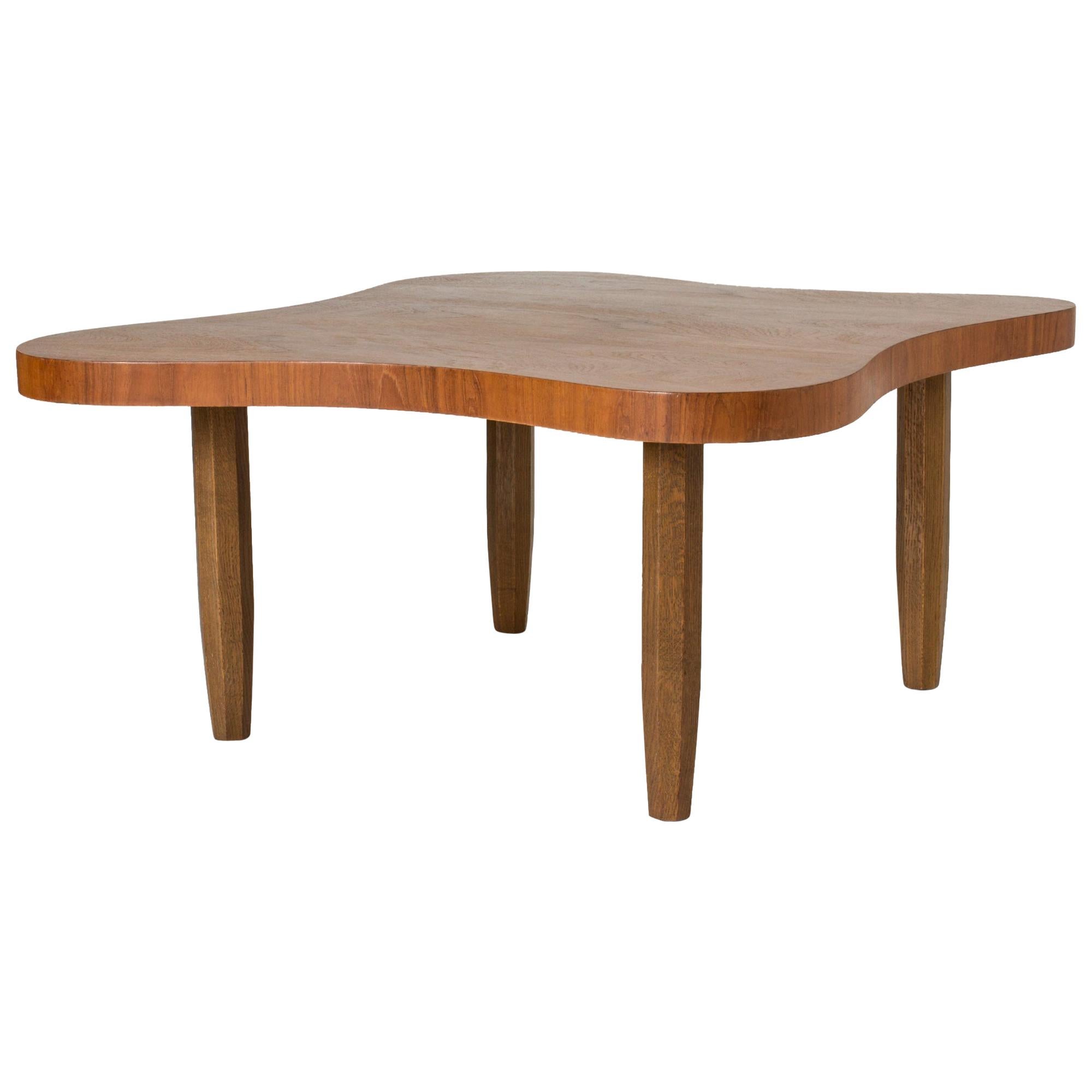 Swedish Midcentury Coffee Table by Sten Blomberg for Meeth, Sweden, 1942