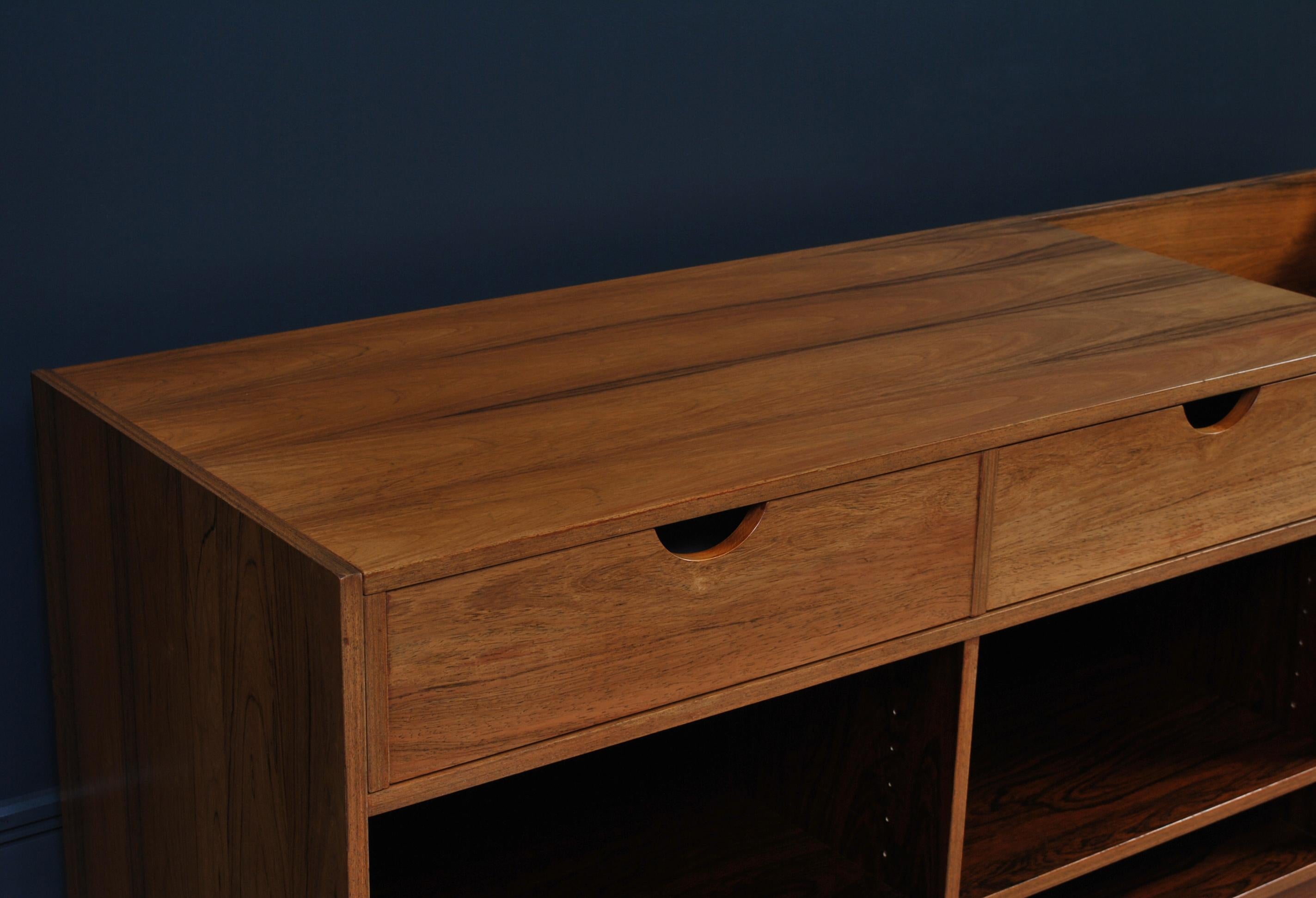 Swedish Midcentury Expanding Audio Sideboard 1