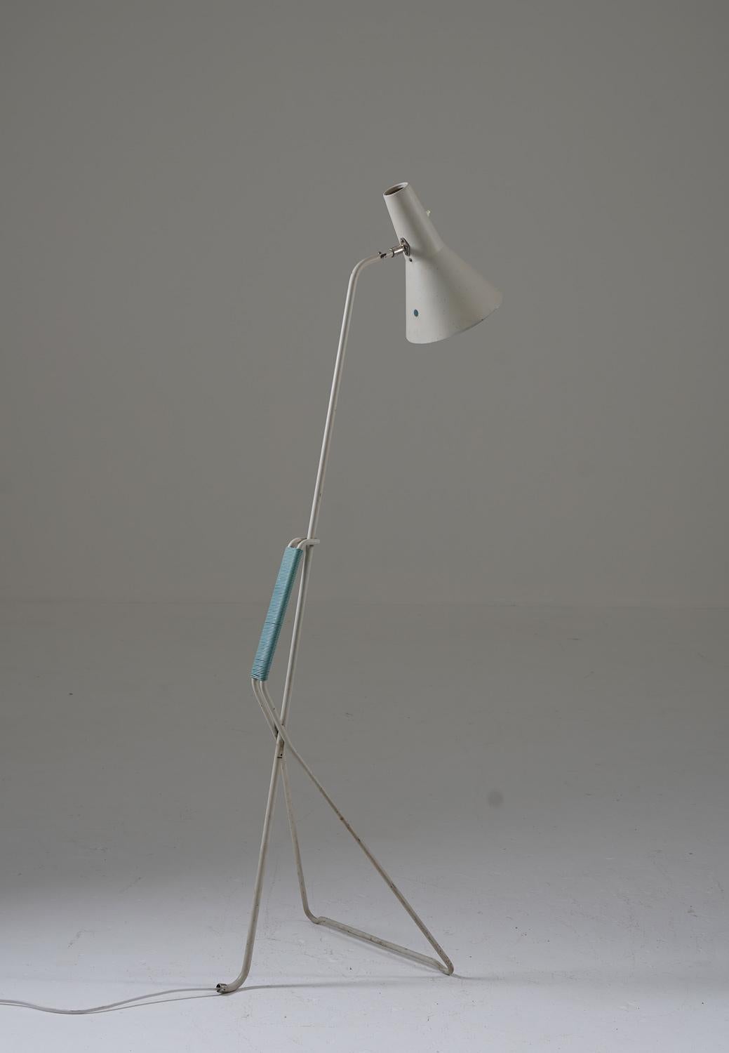 Scandinavian Modern Swedish Midcentury Floor Lamp by ASEA, 1950s For Sale